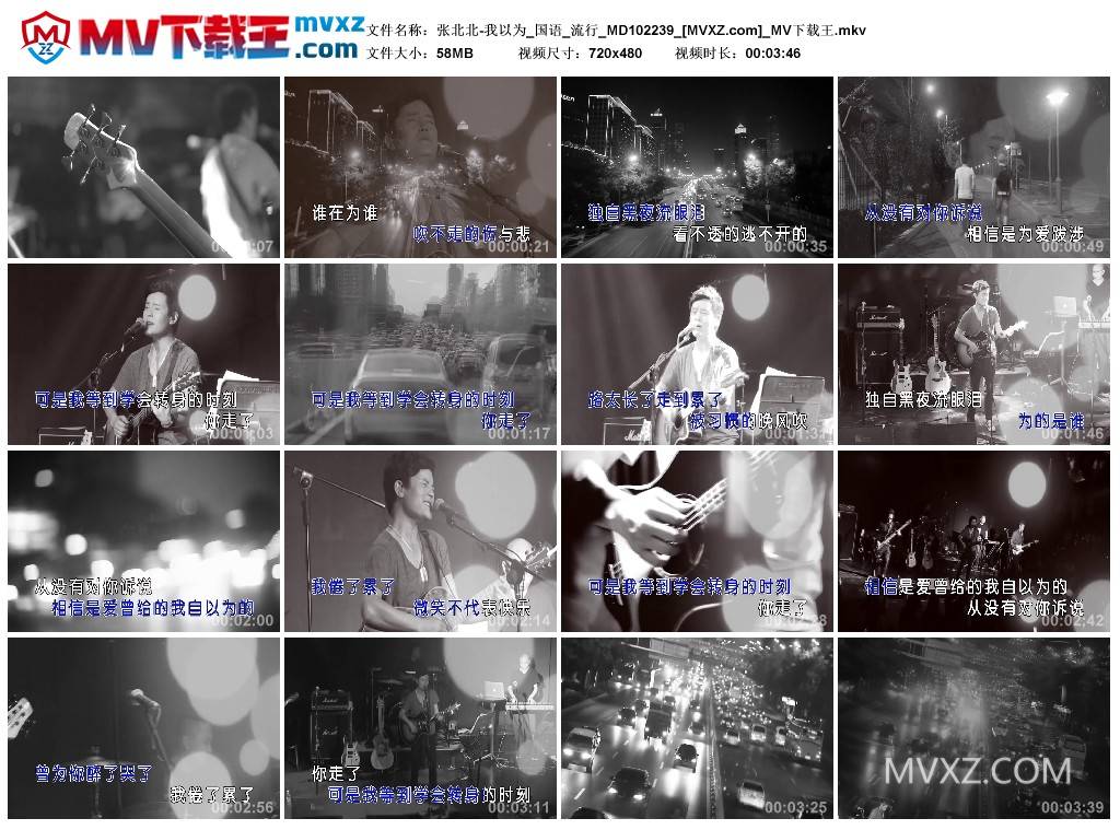 张北北-我以为_国语_流行_MD102239